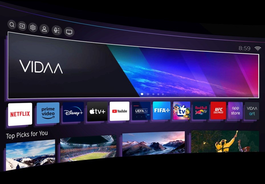 Hisense A6K OS VIDAA